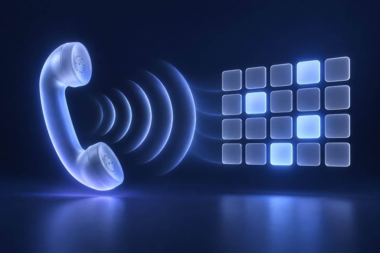 Illustration for AI medical receptionist and voice agents